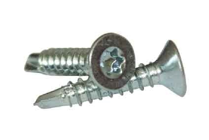 Саморіз M4,2x13 цинк TX, з буром